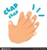 Clapping hands child: векторна графіка, зображення, Clapping hands child  малюнки | Скачати з Depositphotos®